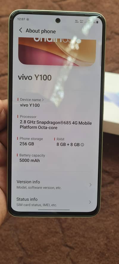 Vivo Y100