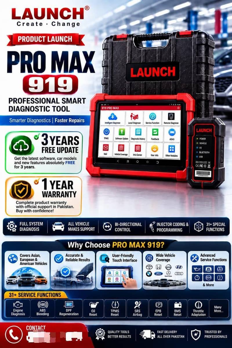 LAUNCH 919 PRO MAX 2