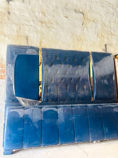 blue King size bed  only bed