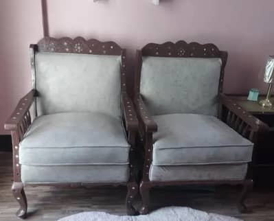 2 x Single Seater sofa