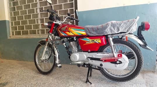 Honda CG 125 Red 2026 Model – Excellent Condition