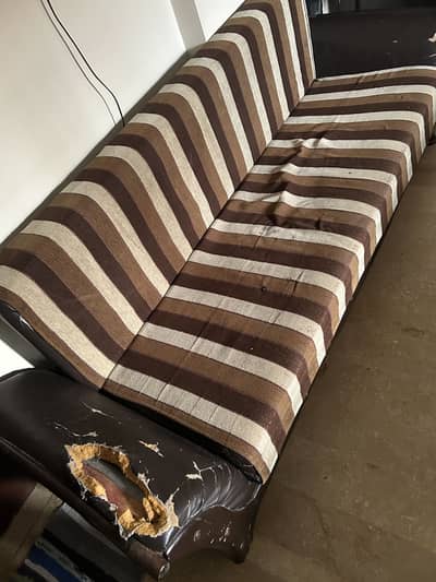 Sofa Cum Bed with Storage – Used