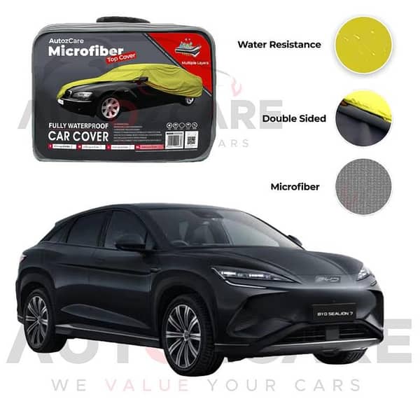BYD Sealion 7 Microfiber Car Top Cover - Model 2024-2026