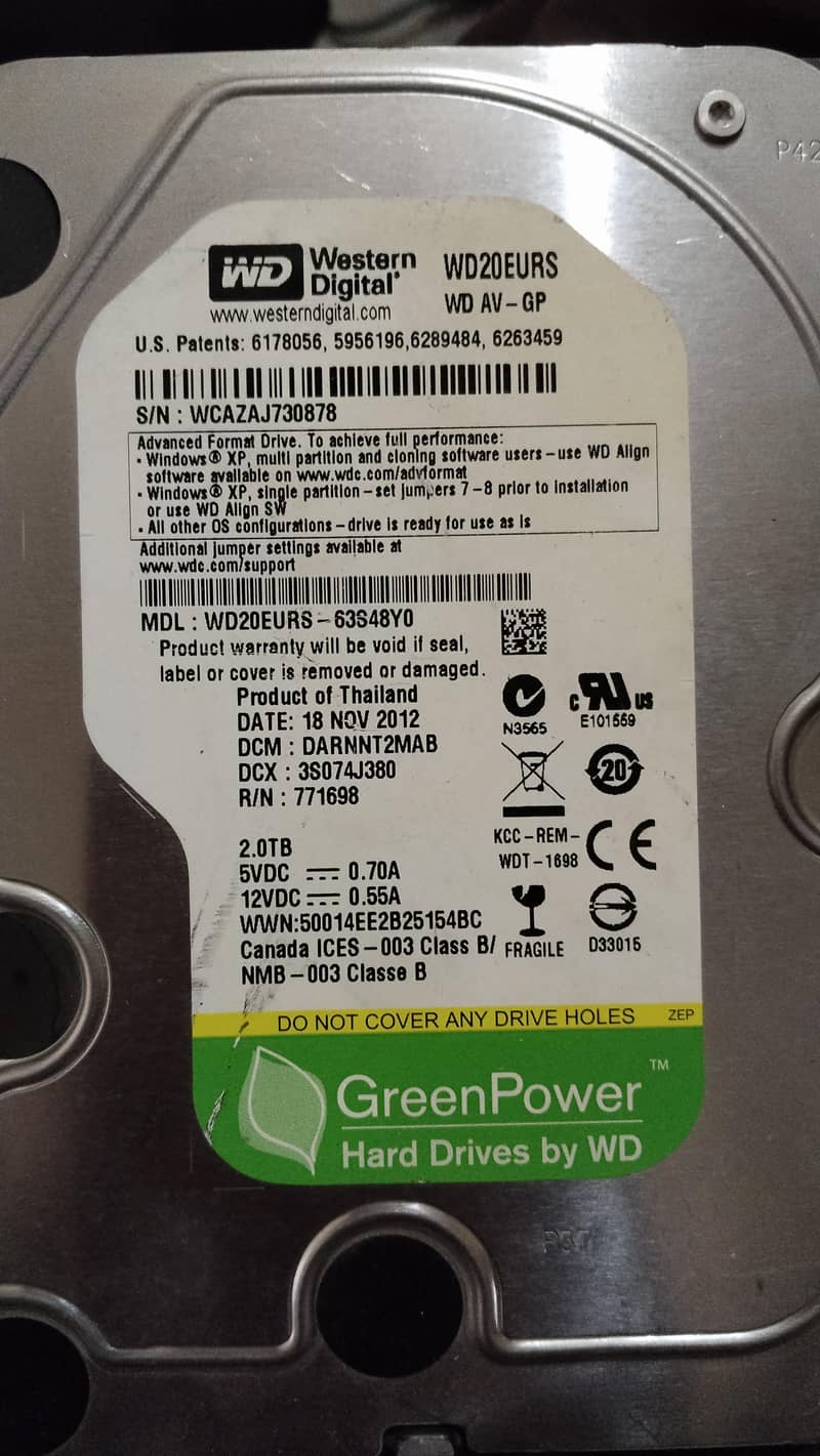 2 TB hard disk for computer 5