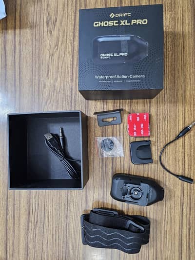 Drift Ghost XL Pro 4K Waterproof Motorcycle Action Camera – Complete