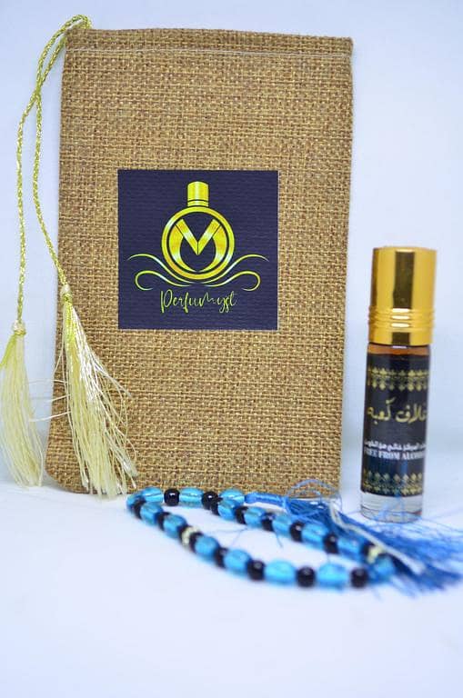 Perfumyst Ghulaf e Kabba Ittar 6ML Roll-On with Tasbeeh - Original Alcohol-Free Fragrance