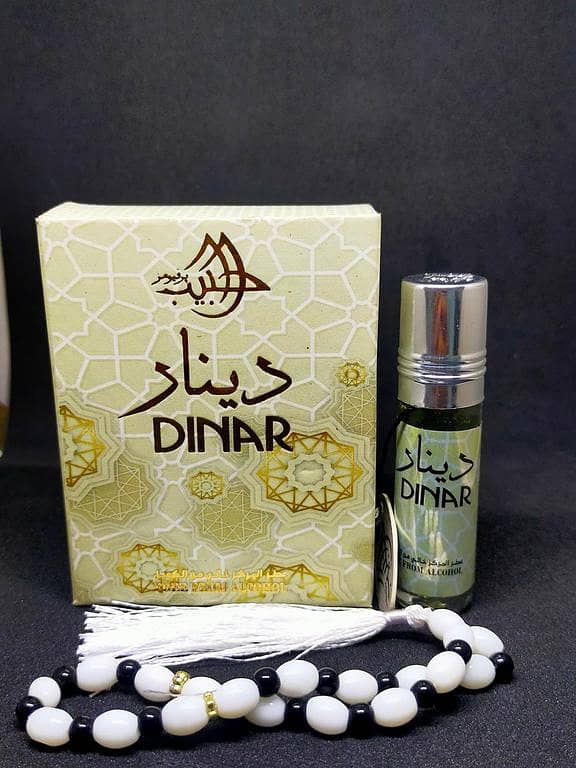 Perfumyst Dinar Ittar 6ML Roll On with Tasbeeh - Original Fragrance for Men
