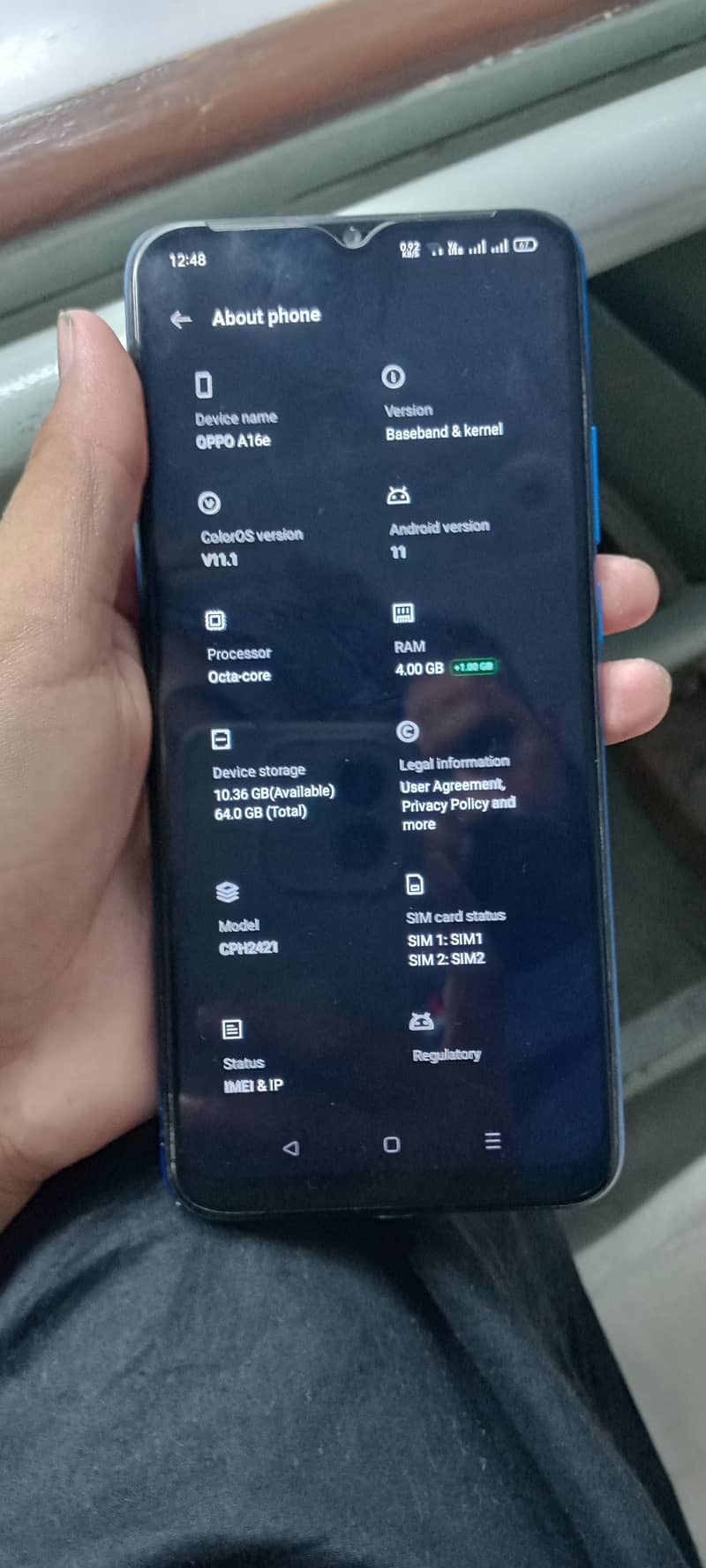 OPPO A16e 0