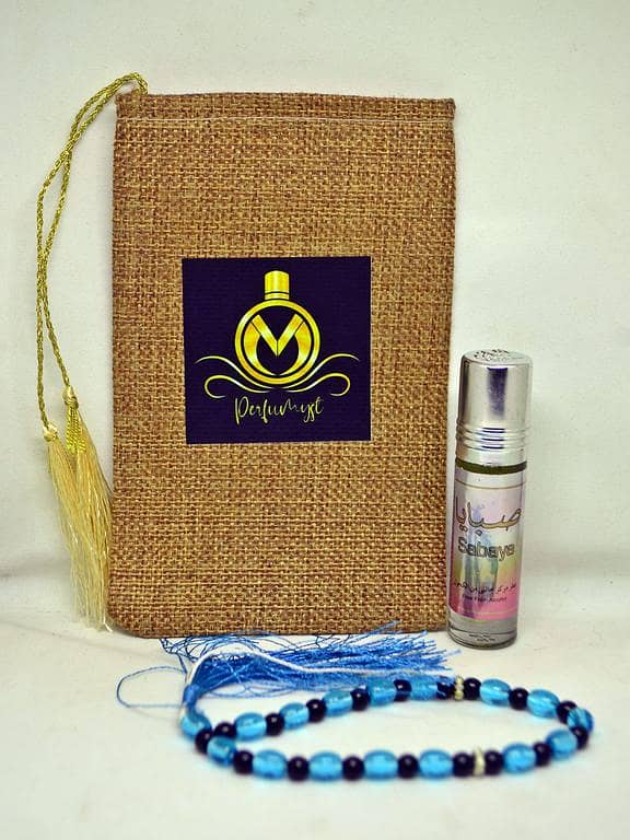 Perfumyst Sabaya Ittar 6ML Roll-On with Tasbeeh - Original Women's Fragrance with Long-Lasting Effect