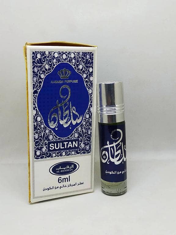 Perfumyst Sultaan Arabic Ittar 6ml Roll-On for Men - Original Fragrance with Good Longevity