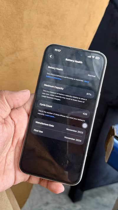 Iphone 15pro max 512GB
