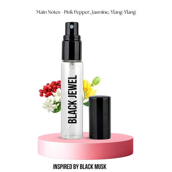 Perfumyst Black Jewel (Impression of Black Musk) Edp Spray Perfume for Men | 10 ML Tester