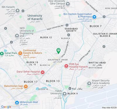 Gulistan-e-Johar Block 3 Main Road 3rd Floor Commercial Office