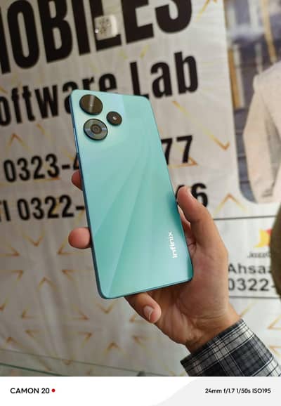 Infinix Hot 30 6gb ram 128gb memory with box no open repair