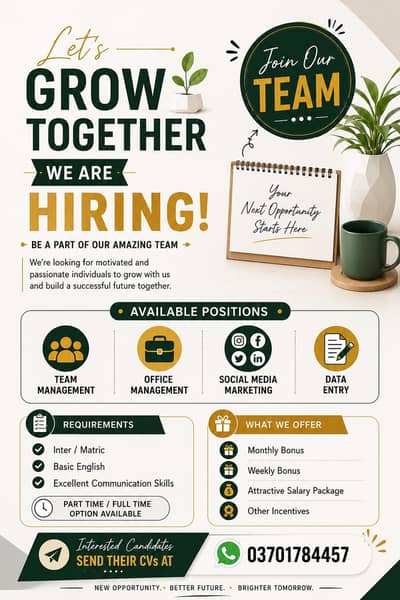 HR manager required