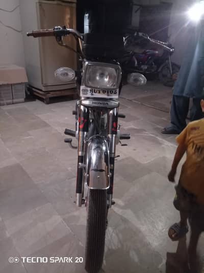 Honda CG 125 sliver edition