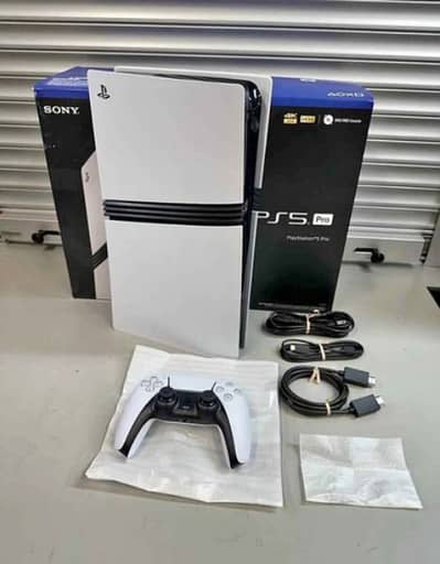 Sony playstation PS5 pro disk edition 2TB with complete box (ps5)
