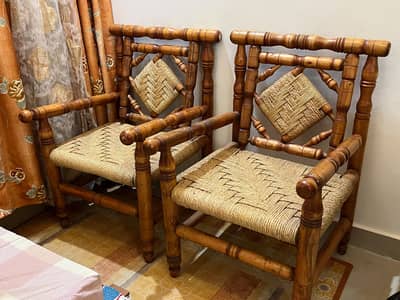 Sindhi traditional sofa set with table