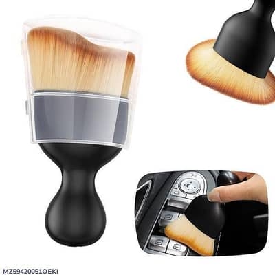 Black Nylon Dashboard Cleaning Brush For Car