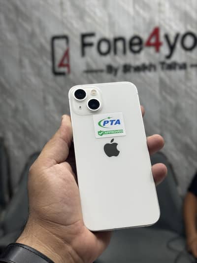 iphone 13 256GB Pta Approved Dual Physical 87% health