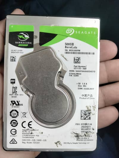 500GB HDD for sale
