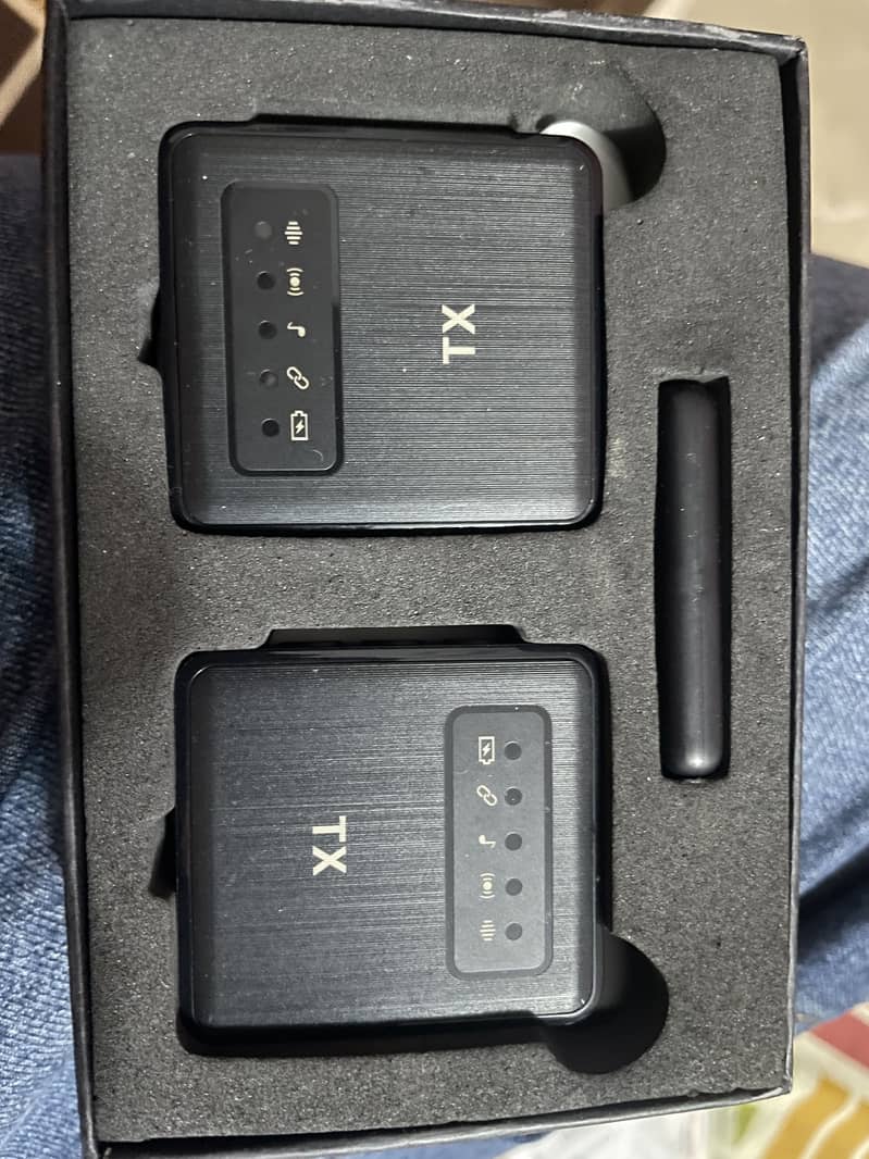 Vlogging wireless mic double 2