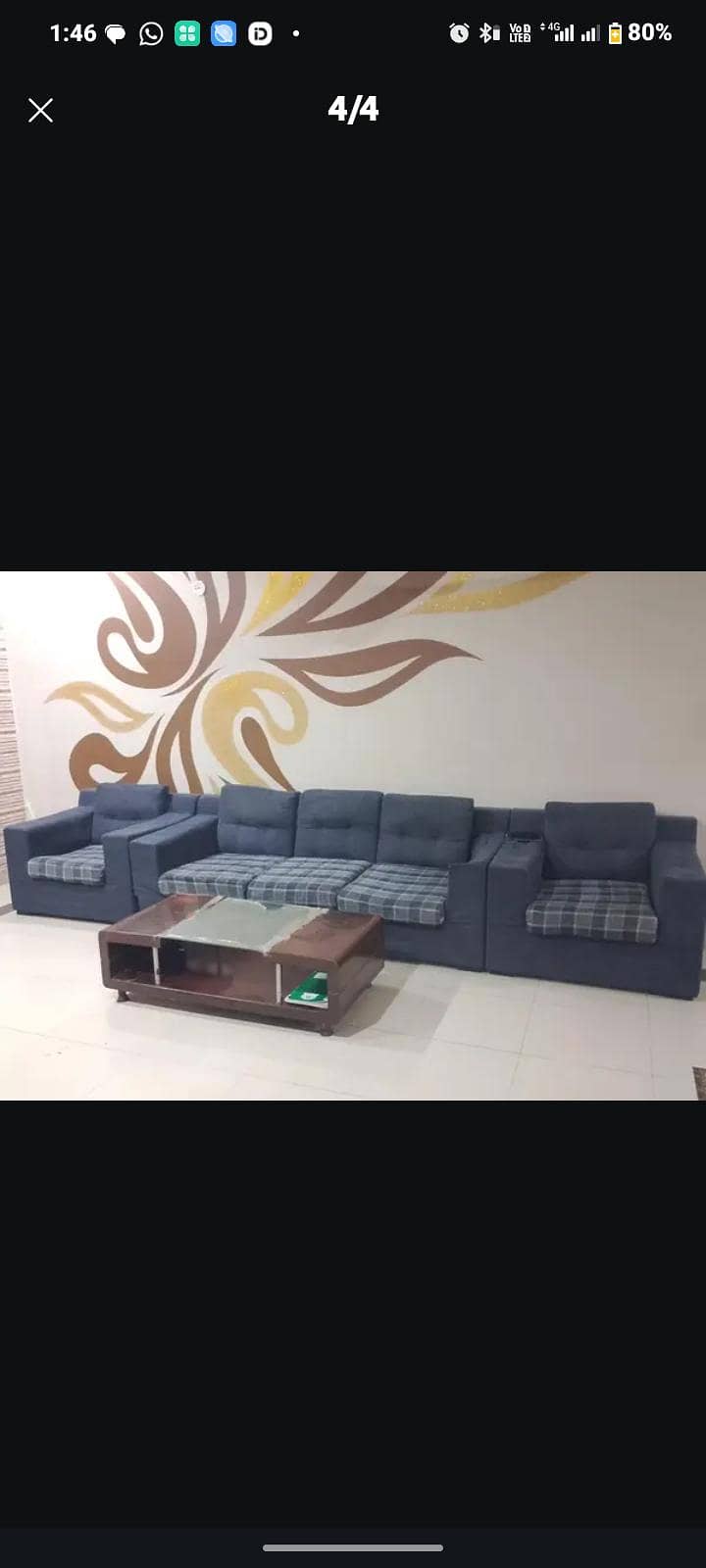 Sofa Set With Table 2