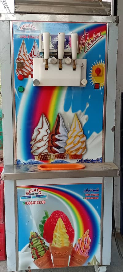 کمرشل آئس کریم مشین 2 فلور والی برائے فروخت -
