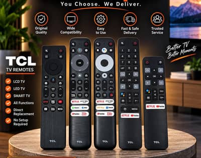 TCL remotes #Original remotes #China remotes #TV LCD LED remotes