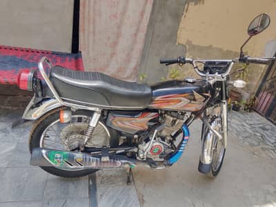 Honda CG 125 2022 - scratchless 10/10 condition