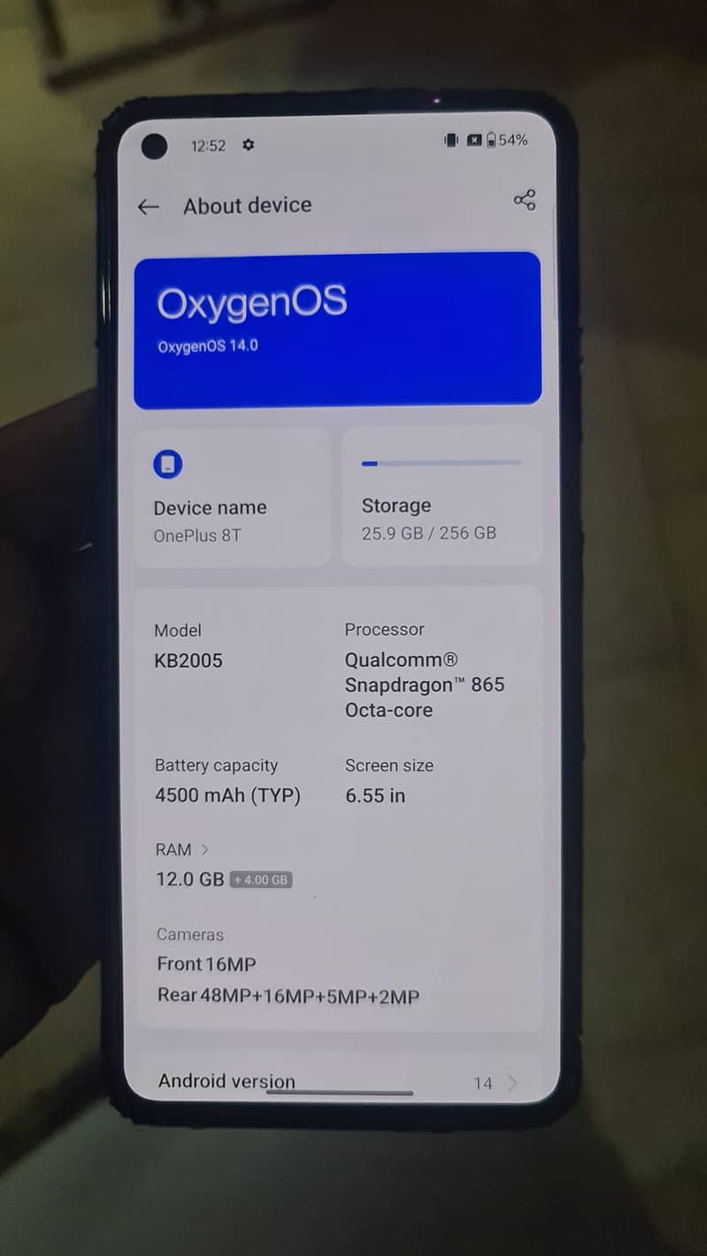 One Plus 8T 2