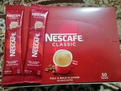 Nescafe classic 1.5g and 25g