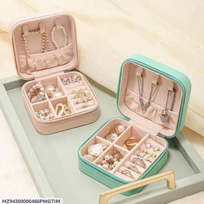 Stylish Portable Jewelry Organizer Box for Women Travel & Home