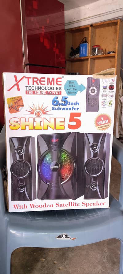 Xtreme shine 5 speaker