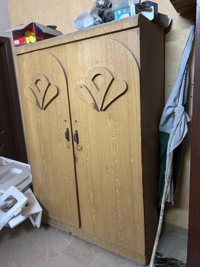 Old wooden almari