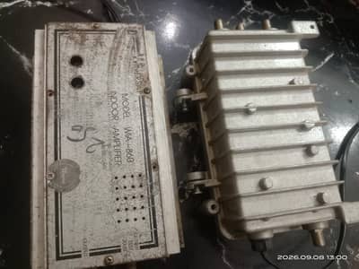 2 Cable boosters /TV cable booster/high quality results