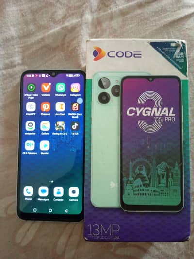 Dcode Cygnal 3 Pro 4+4GB extended RAM 128GB - 5000mAh Battery