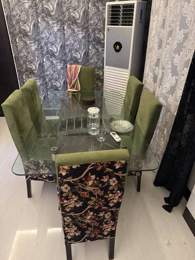 Dining table 6 chair