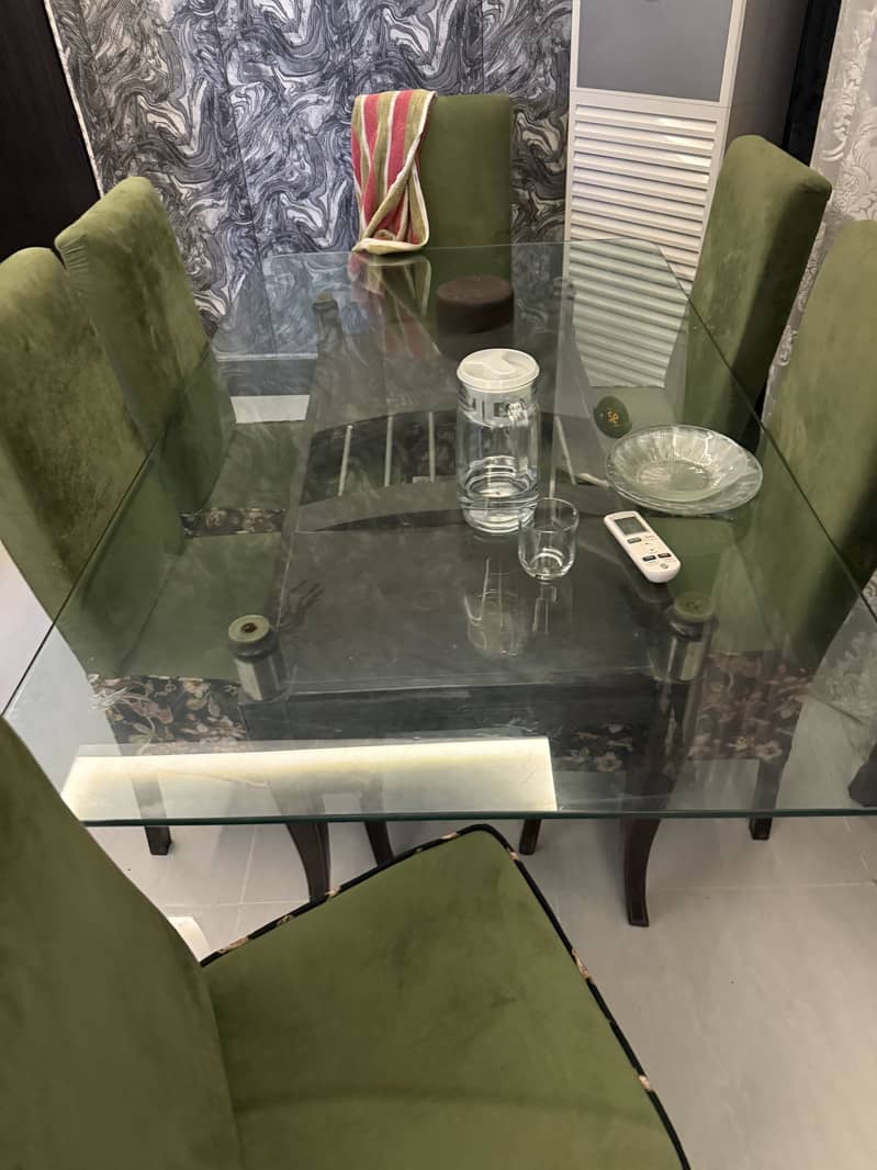 Dining table 6 chair 4