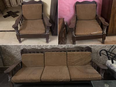 Old 5 seater sofa set