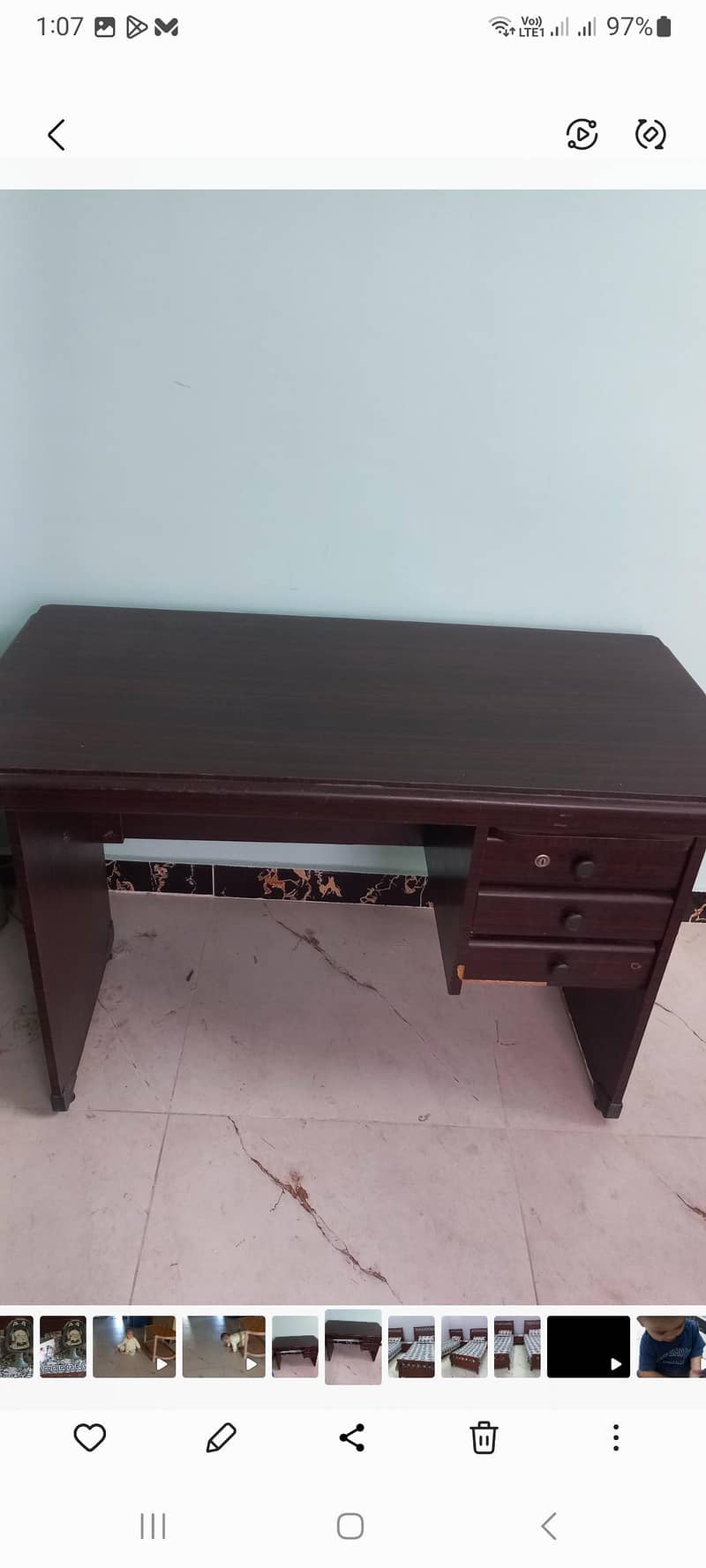 study and computer table 1
