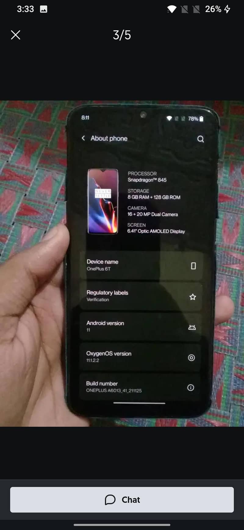 One Plus 6T exchange possible 3