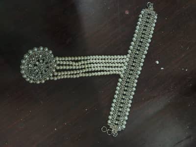 silver jewellery set