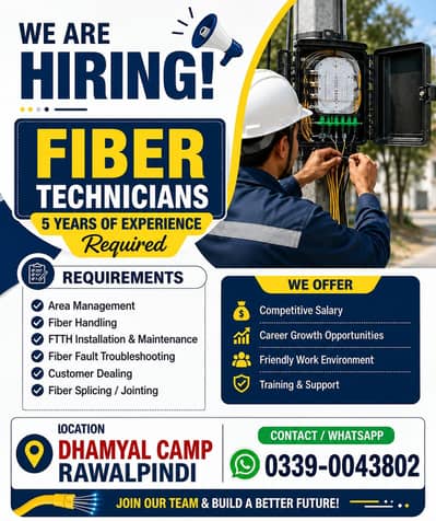 Fiber Technician Job