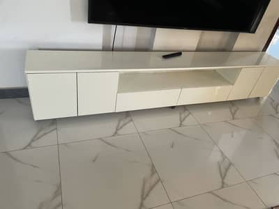 Premium TV Console – Full UV Sheet Finish – Modern Design
