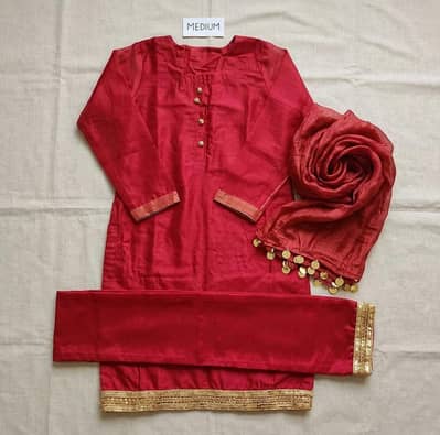 *Beautiful Red 3-Piece Suit *