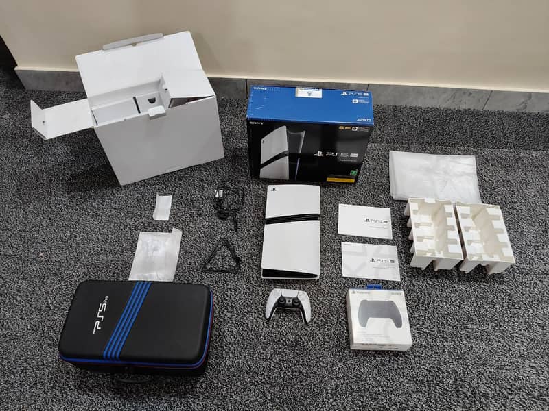 Ps5 Slim Game Disk Edition 2 Controller Complete Box 0