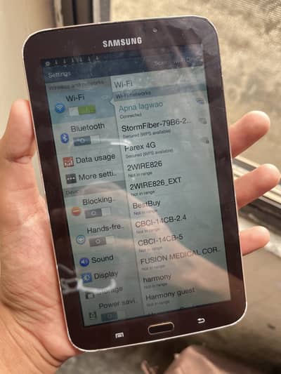 Samsung tablet