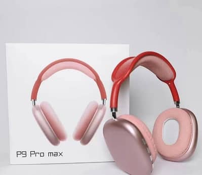 P9 Pink wireless headphones