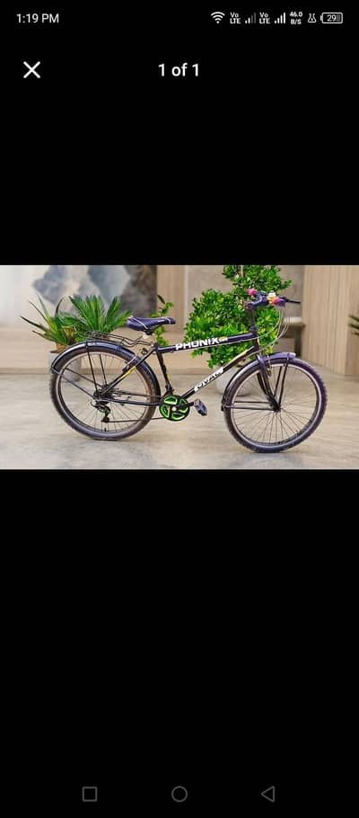 : Classic Black Iron Cycle for Sale (Good Condition)